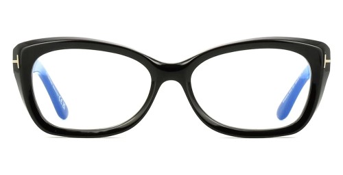 Tom Ford - Optical frames - TF6046-B ECO - 001 - 55 - WITH BLUE-VIOLET LIGHT FILTER LENSES