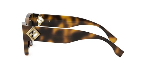 Fendi FE40146I - 53N - 52 Sunglasses Havanna Cat Eye