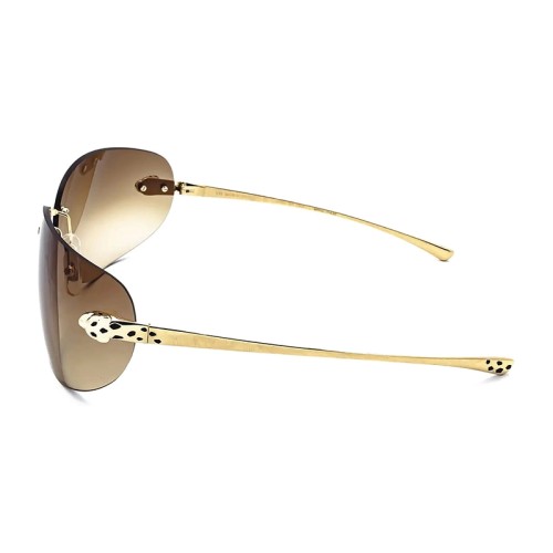 Cartier CT0266S - 004 - 61 Sunglasses Gold Square