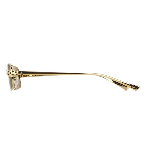 Cartier CT0473S - 001 - 54 Sunglasses Gold Square