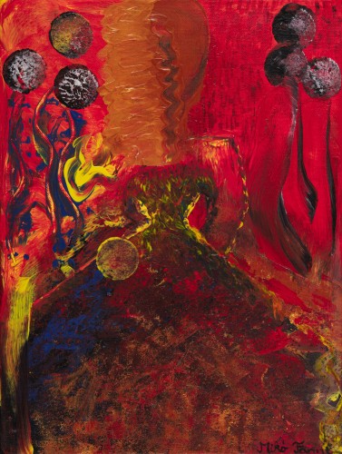 Fanni Mikó - Paintings - ILLUSION - 2023, ACRYLIC, CANVAS - 40 X 30