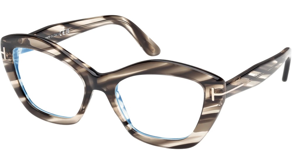 Tom Ford - Optical frames - FT6044-B - 056 - 54 - WITH BLUE-VIOLET LIGHT FILTER LENSES
