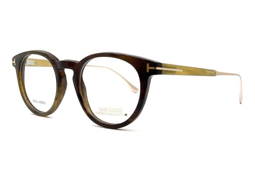 Tom Ford - Optical frames - FT5885-Private Collection REAL HORN - 062 - 48