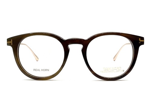 Tom Ford - Optical frames - FT5885-Private Collection REAL HORN - 062 - 48