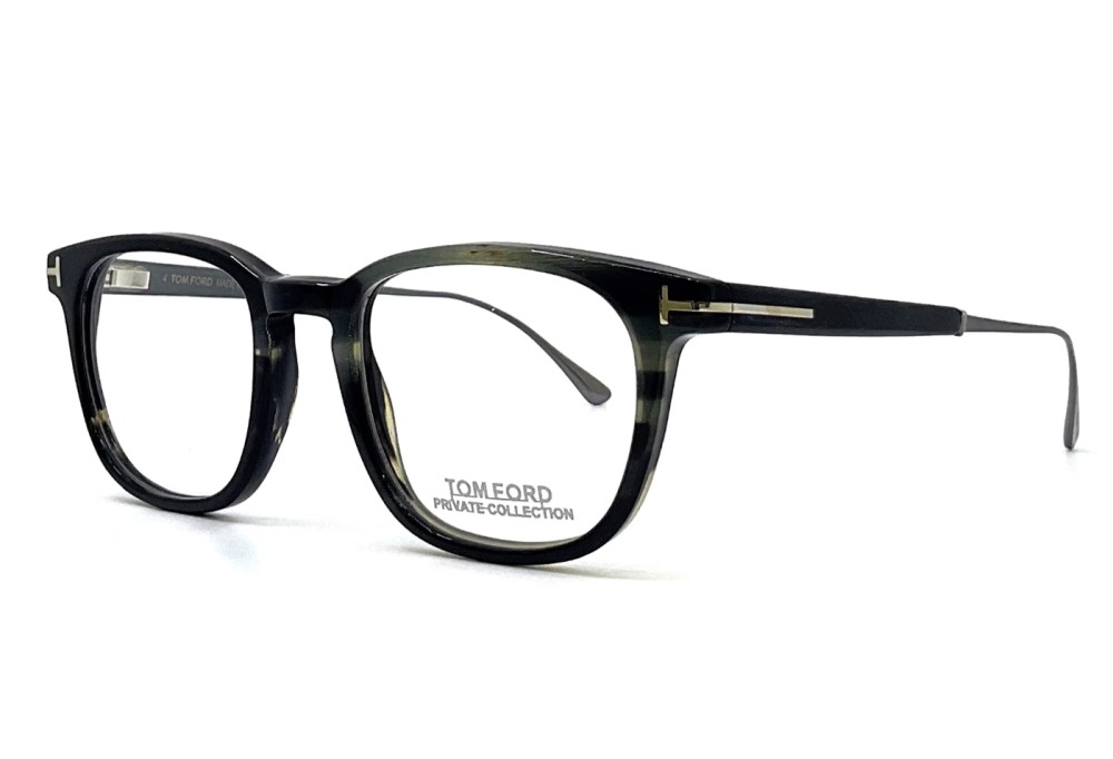 Tom Ford - Optical frames - FT5884-Private Collection REAL HORN - 064 - 49