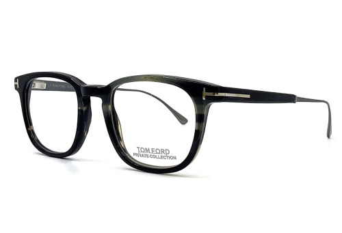 Tom Ford - Optical frames - FT5884-Private Collection REAL HORN - 064 - 49