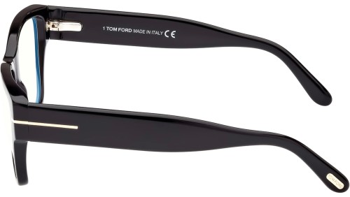 Tom Ford - Optical frames - FT5878-B - 001 - 55 - WITH BLUE-VIOLET LIGHT FILTER LENSES