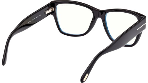 Tom Ford - Optical frames - FT5878-B - 001 - 55 - WITH BLUE-VIOLET LIGHT FILTER LENSES