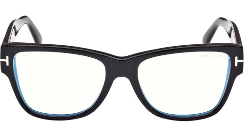 Tom Ford - Optical frames - FT5878-B - 001 - 55 - WITH BLUE-VIOLET LIGHT FILTER LENSES