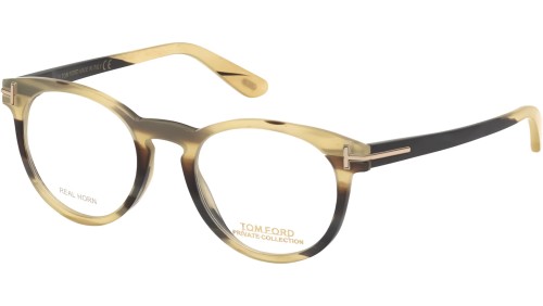 Tom Ford - Optical frames - FT5721-Private Collection REAL HORN - 062 - 49