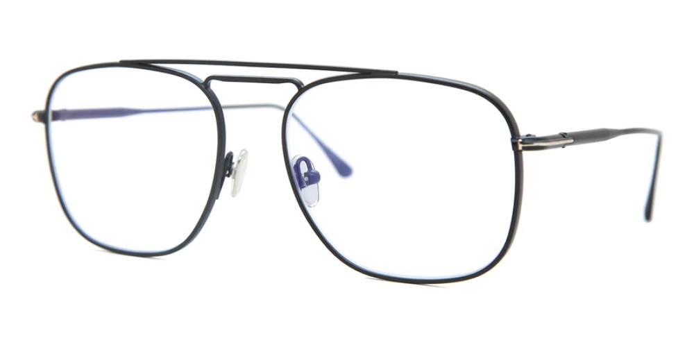 Tom Ford - Optical frames - FT5731-B - 002 - 56 - WITH BLUE-VIOLET LIGHT FILTER LENSES