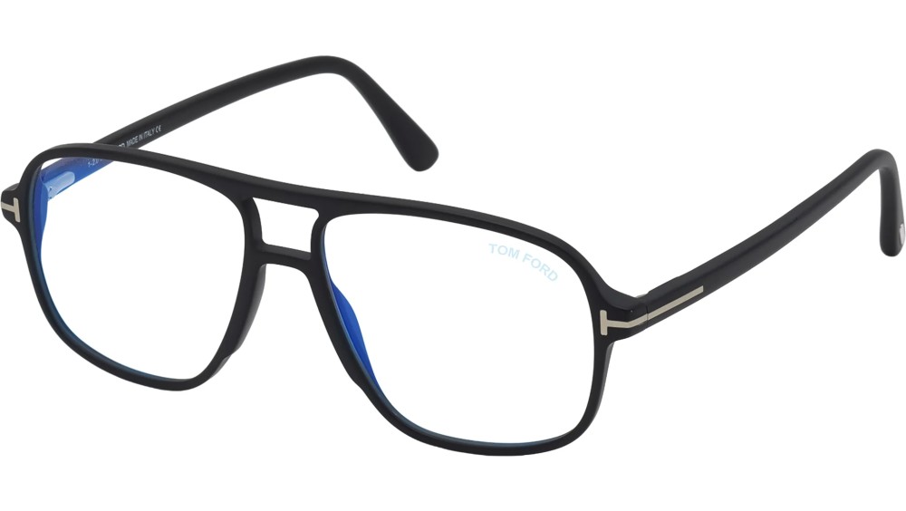 Tom Ford - Optical frames - FT5737-B - 002 - 56 - WITH BLUE-VIOLET LIGHT FILTER LENSES