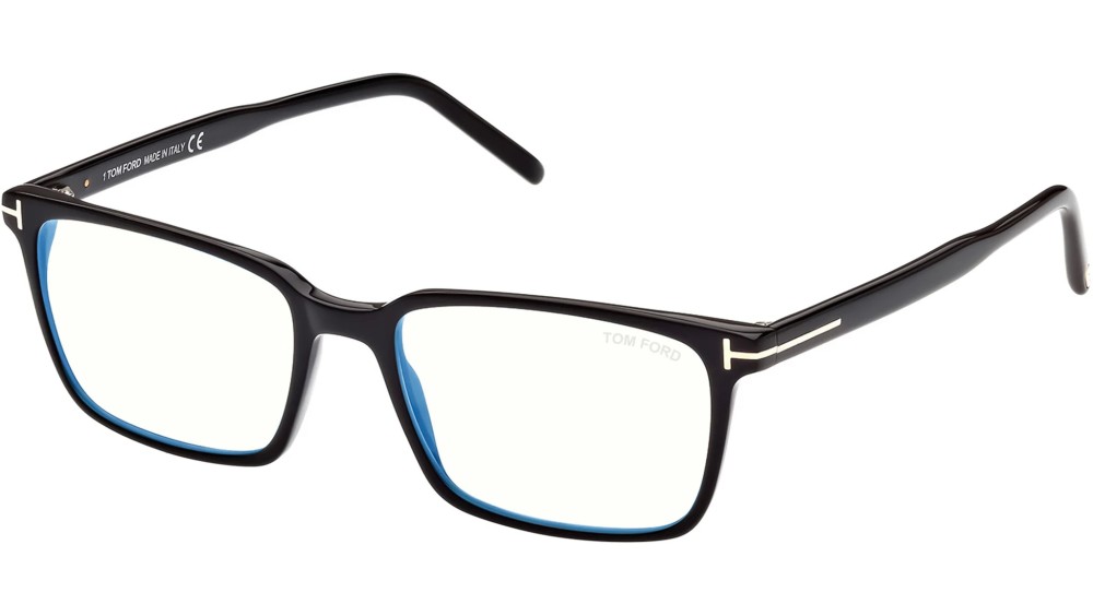 Tom Ford - Optical frames - FT5802-B - 001 - 53 - WITH BLUE-VIOLET LIGHT FILTER LENSES