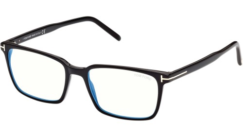 Tom Ford - Optical frames - FT5802-B - 001 - 53 - WITH BLUE-VIOLET LIGHT FILTER LENSES