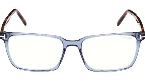 Tom Ford - Optical frames - FT5802-B - 090 - 55 - WITH BLUE-VIOLET LIGHT FILTER LENSES