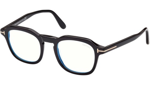 Tom Ford - Optical frames - FT5836-B - 001 - 49 - WITH BLUE-VIOLET LIGHT FILTER LENSES