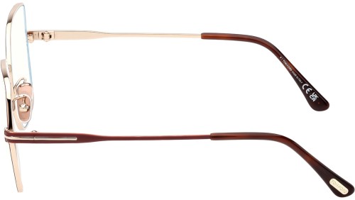 Tom Ford - Optical frames - FT5876-B - 028 - 56 - WITH BLUE-VIOLET LIGHT FILTER LENSES