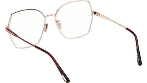 Tom Ford - Optical frames - FT5876-B - 028 - 56 - WITH BLUE-VIOLET LIGHT FILTER LENSES