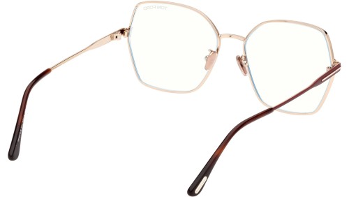 Tom Ford - Optical frames - FT5876-B - 028 - 56 - WITH BLUE-VIOLET LIGHT FILTER LENSES