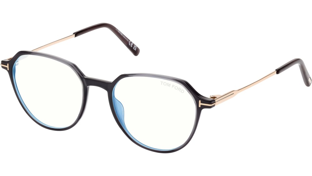 Tom Ford - Optical frames - FT5875-B - 020 - 52 - WITH BLUE-VIOLET LIGHT FILTER LENSES