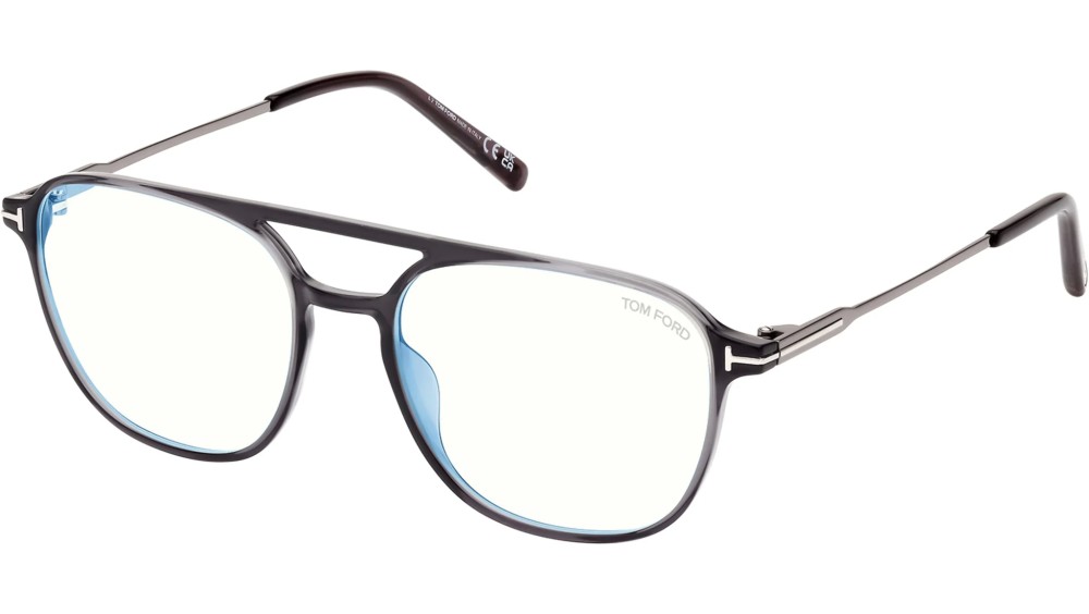 Tom Ford - Optical frames - FT5874-B - 020 - 54 - WITH BLUE-VIOLET LIGHT FILTER LENSES