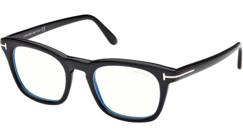 Tom Ford - Optical frames - FT5870-B - 001 - 50 - WITH BLUE-VIOLET LIGHT FILTER LENSES