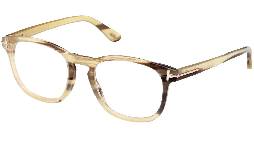 Tom Ford - Optical frames - FT5849-Private Collection REAL HORN - 062 - 50