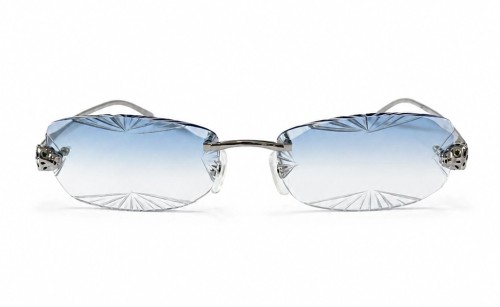 Cartier - Sunglasses - CT0494O with Diamond Cut Lenses Style - 002 - 55 - WITH PHOTOCROMIC LENS