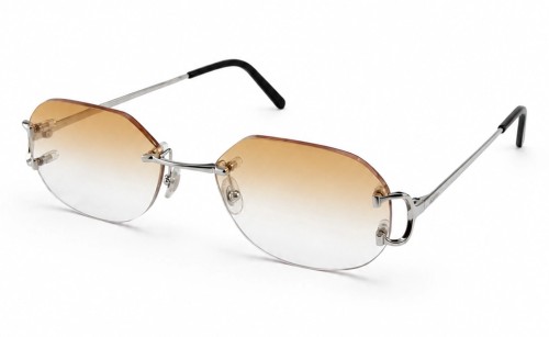 Cartier - Sunglasses - CT0092O With Custom Lens - 002 - 53 - WITH PHOTOCROMIC LENS