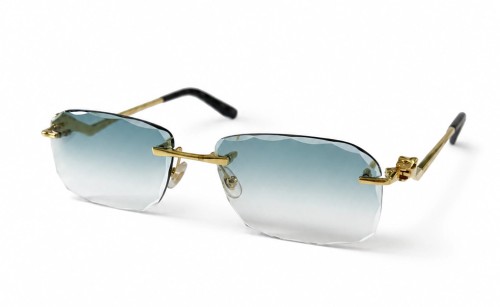 Cartier - Sunglasses - CT0120O With Custom Lens - 001 - 57 - WITH PHOTOCROMIC LENS