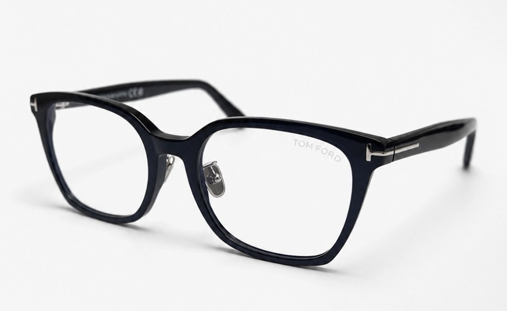 Tom Ford - Optical frames - TF6103-D-B ECO - 001 - 53 - WITH BLUE-VIOLET LIGHT FILTER LENSES