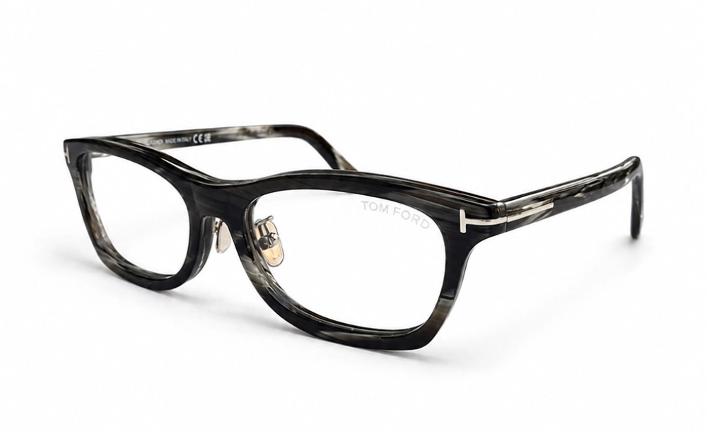 Tom Ford - Optical frames - TF6074-D-B ECO - 062 - 53 - WITH BLUE-VIOLET LIGHT FILTER LENSES