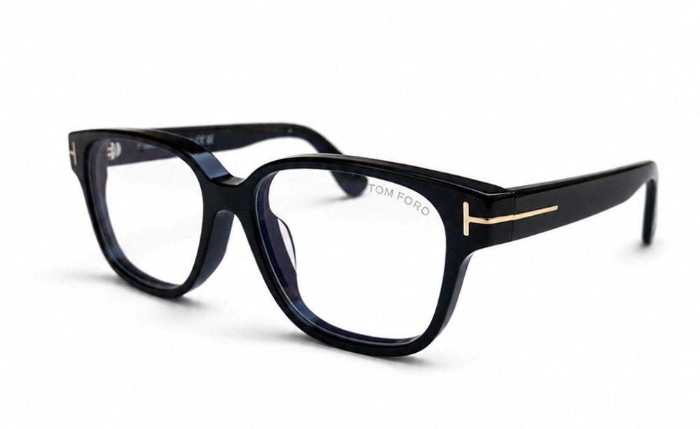 Tom Ford - Optical frames - TF6071-D-B ECO - 001 - 54 - WITH BLUE-VIOLET LIGHT FILTER LENSES