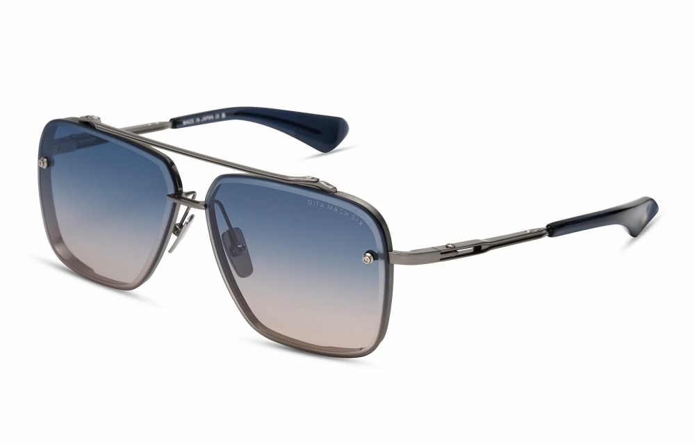 Dita - Sunglasses - MACH SIX//TITANIUM DTS121 - 08 - 62