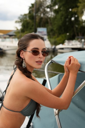 MIU MIU MU A54S - 1BC90Q - ​51 Sunglasses Oval
