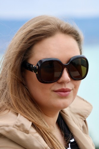 Dior LADY 95.22 R2F - 20C0 Z - 58 Sunglasses Havana Square