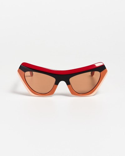 Marni - Sunglasses - P1N Marni Devil's Pool Striped - 56