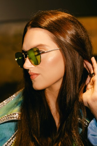 Jimmy Choo - Sunglasses - CAROL/S - Y3RQT - 56