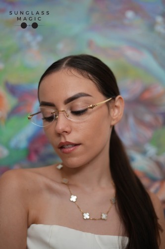 Cartier CT0637O - 001 - 56 Optical frames Gold Geometric