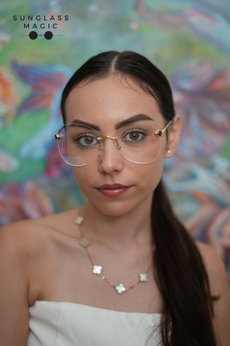 Cartier CT0418O - 001 - 58 Optical frames Gold Pillow (Rounded)