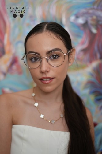 Chopard VCHD50S - 0579 - 53 Optical frames Silver Oval