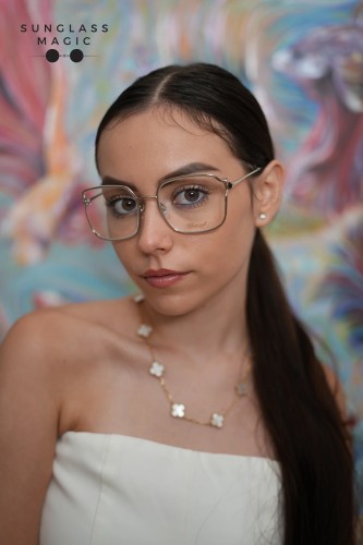 Chopard VCHG29S - 594 - 53 Optical frames Silver Square