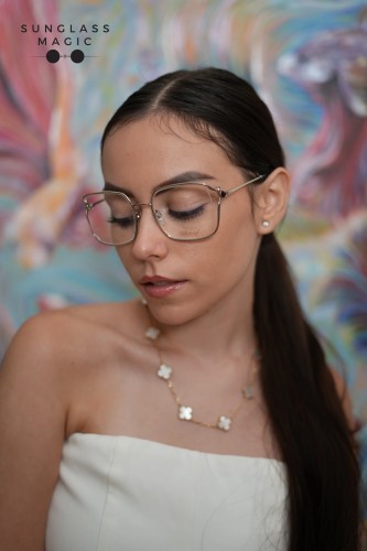 Chopard VCHG29S - 594 - 53 Optical frames Silver Square