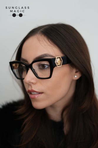Philipp Plein VPP164S CAPTURE CRYSTAL - 700Y - 54 Optical frames Black Square