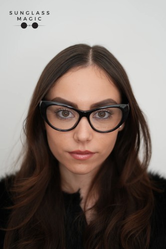 Philipp Plein VPP101 FLYING BUTTERFLY - 0700 - 54 Optical frames Black Butterfly