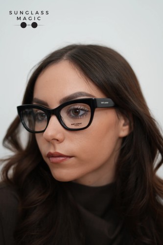 Saint Laurent SL643 - 001 - 52 Optical frames Black Cat Eye