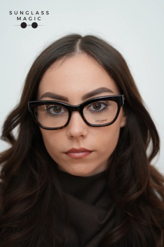 Saint Laurent SL643 - 002 - 52 Optical frames Havanna Cat Eye
