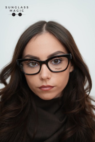 Saint Laurent SL643 - 006 - 54 Optical frames Havanna Square
