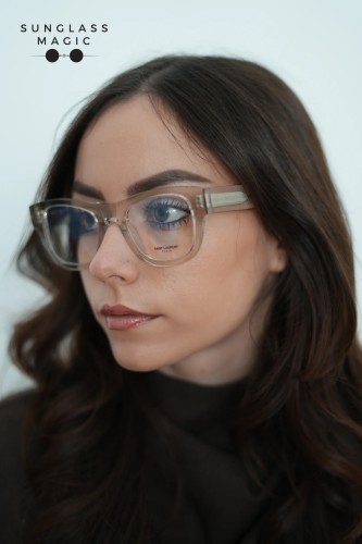 Saint Laurent SL698 - 004 - 50 Optical frames Transparent Square