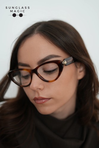 Bvlgari BV50029I SERPENTI - 053 - 52 Optical frames Havanna Cat Eye